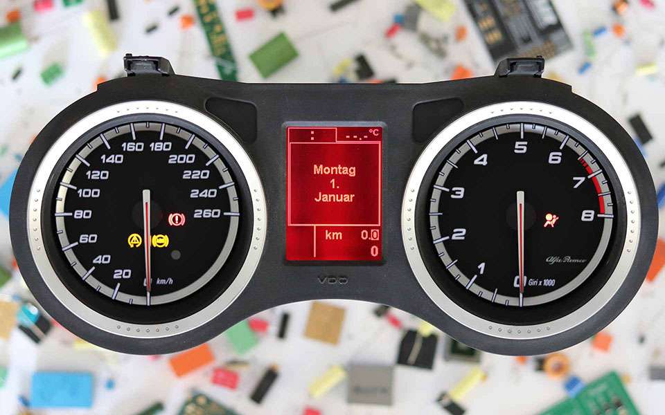 alfa romeo speedometer repairs