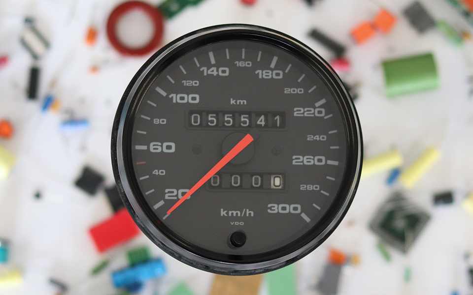 speedometer old porsche repair analogue display