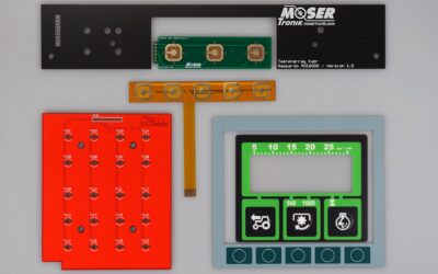 Repairing the membrane keypad or rebuilding the membrane keypad